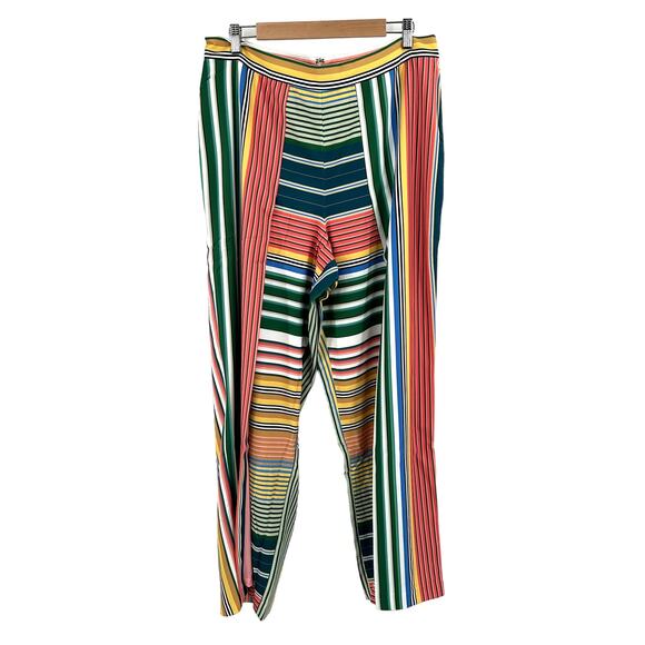 Maree Pour Toi wrap front wide leg pants in multicolor Size 12 - Picture 2 of 13